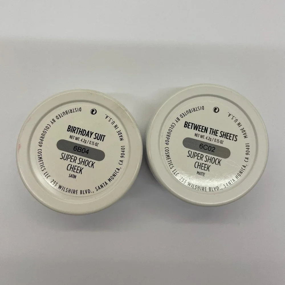 Colourpop Super Shock Cheek (Birthday Suit & Between the Sheets) $25 for 2 - Picture 3 of 3